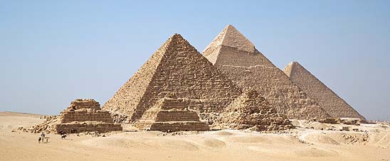 Nejkrásnější místa - Pyramidy v Gíze