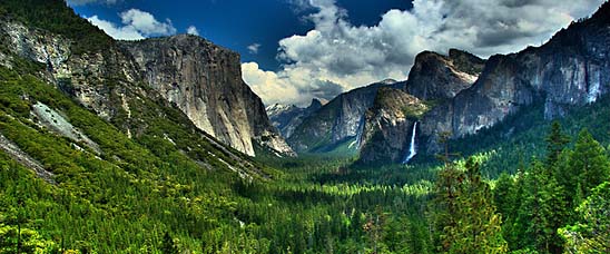 Nejkrsnj msta - Yosemitsk dol